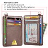 EcoVision Slim Minimalist Front Pocket Wallet, RFID Blocking Credit Card
