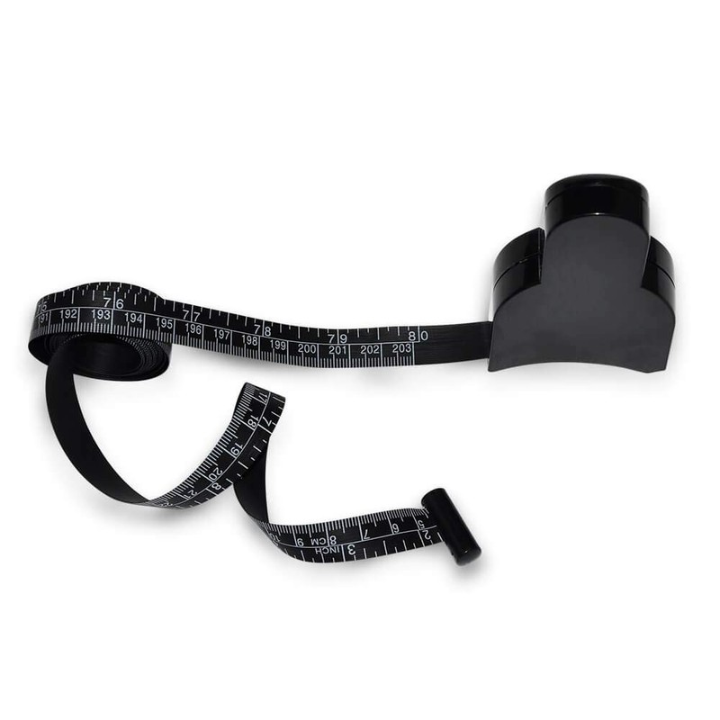 WIN TAPE 80'' 205cm Waist Body Tape Measure with Push