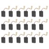 sourcing map 20 Pack CB325 Carbon Brushes Set Replaces 16x11x5mm