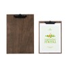 SECURIT - Menu Walnut Line - DIN A4 format -