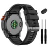 22mm Compatible with Garmin Fenix E/Fenix8 AMOLED 47mm/Fenix 7/7 Pro/6/6