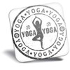 Fridge Magnet bw - Yoga Meditation #39819