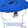 trash smell buster | Odor Eliminating Trash Can Cover for
