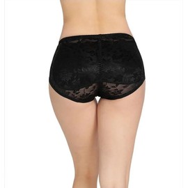 Sodacoda Women's Shapewear Panty - Low Rise Bum Push-Up for Sexy Round Butt (Black M)