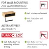 WENKO Bambusa Toilet Roll Holder with Practical Shelf Made of