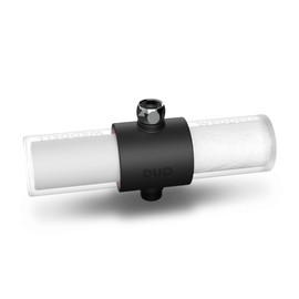 Weddell Duo Shower Filter - NSF Certified Shower Filter, High Pressure Activated Carbon Filter, Removes Chlorine, PFAS & Particulates, Clinically Tested For Healthier Skin & Hair (Black)