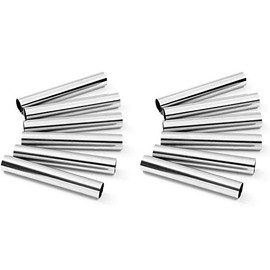 Norpro Stainless Steel Mini Cannoli Form, Set of 12