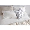 DAPU Pure Linen Pillowcases with Stone Washed 1 Pair Woven