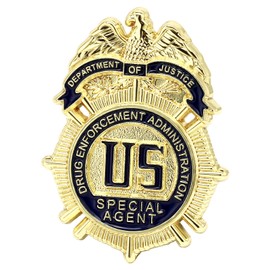 Jafuzh D-EA Honor Pin for Dressing up and Cosplay, Enameled & Plated