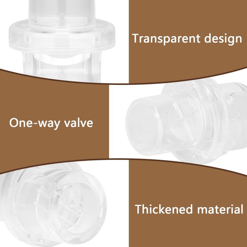 4 Pack CPR One Way Valve Replacement for Training Mask