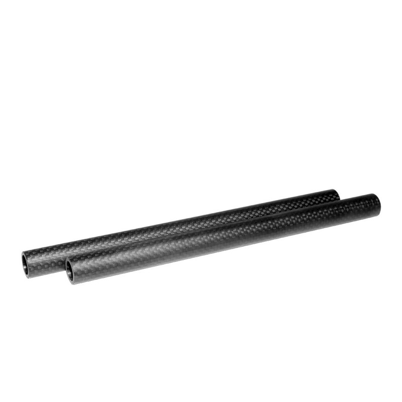 NICEYRIG Camera Carbon Rod 8 Inch (2 Pieces) Carbon Rod