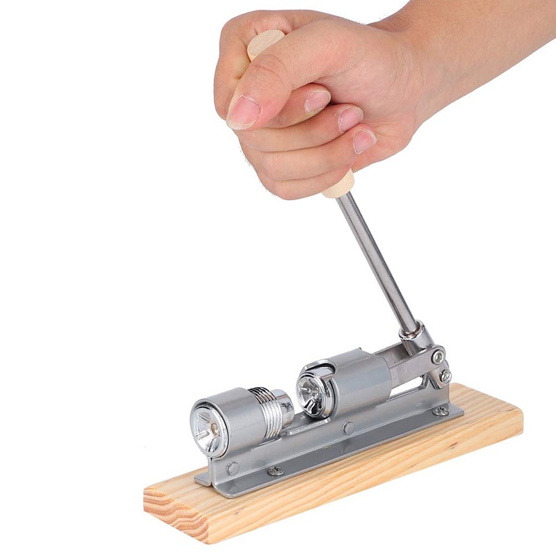 Cascanueces de acero inoxidable portátil, herramienta para abridor de nueces,