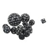 15Pcs Polyhedral Dice Set Acrylic D3 to D100 Table Gaming