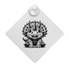 'Happy Baby Triceratops' Suction Cup Car Window Sign (CG00028237)