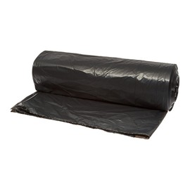 Berry Plastics VLH3860-22B PE 55 gal 38 x 57 ft. 19 Micron Can Liner On A Roll44; Black