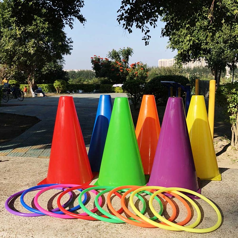 Carnival Games Combo Set Promote Eye Hand Coordination Cones Ring