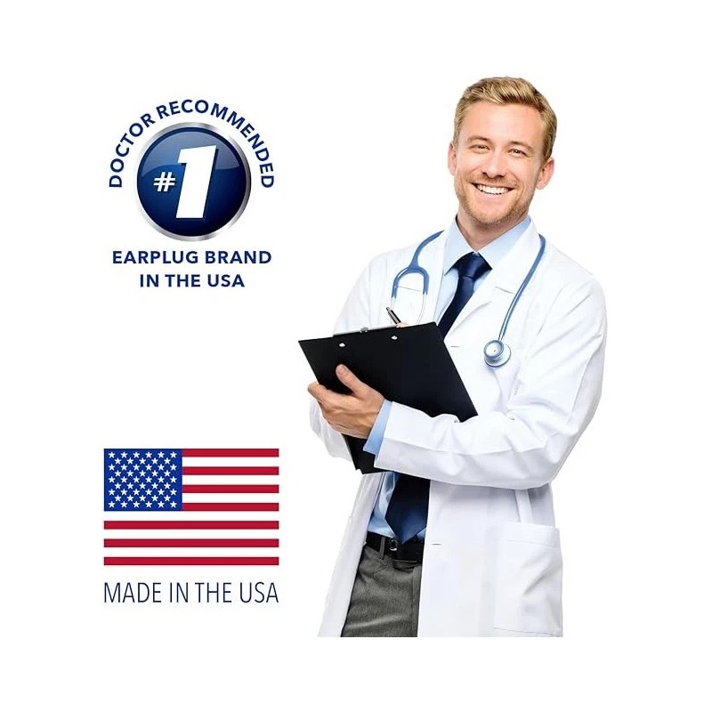 N/A Soft Silicone Putty Ear Plugs – Tapones de Oído