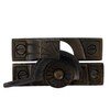 Victorian Style Window Sash Lock in Hand Highlighted Bronze