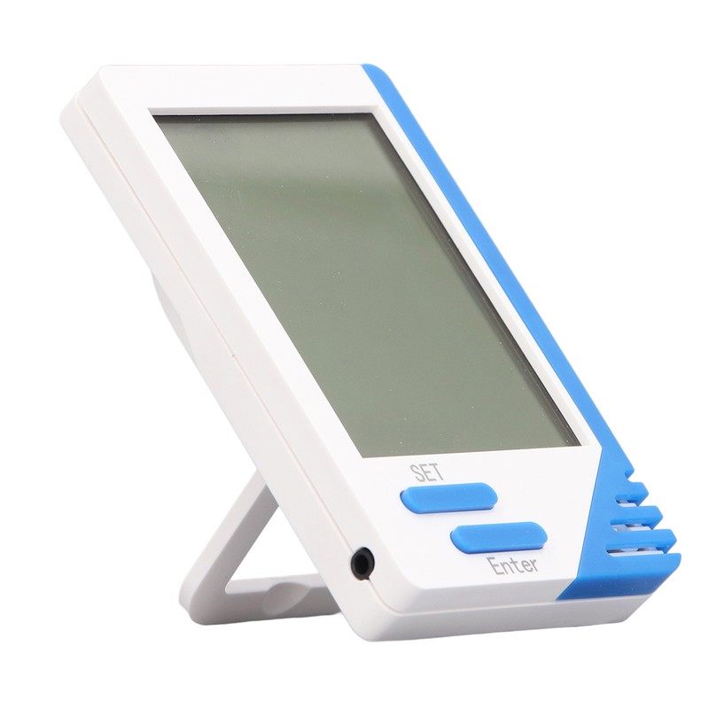 Indoor Outdoor Thermometer Hygrometer Digital Display Temp Humidity Monitor with