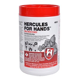 Oatey 45333T Hercules for Hands Pre-Moistened Towels