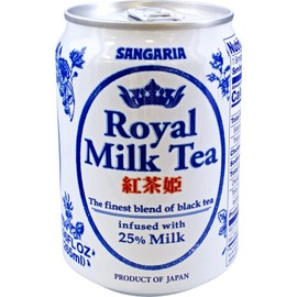 SANGARIA Royal Milk Tea, 8.96 Fluid Ounce (Pack of 24)