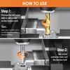 12 Pcs Screw Extractor and Left Hand Drill Bits Set,