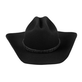 Lack of Color Women's The Ridge Western Cattleman’s Hat (Medium (57 cm), Black)