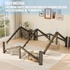 Yitong Angel 14 inch Full Size Bed Frame with Round