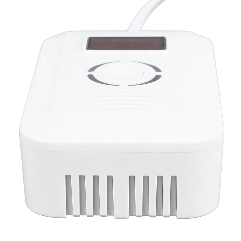 CO Gas Alarm Digital Display High Sensitivity Sound Light Warning