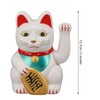 ANGGREK Lucky Cat with Waving Arm Solar Powered Lucky Cat