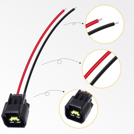 HiSport Ignition Coil Connector Pigtail Harness Compatible with Ford Mustang F-150 F-250 F-350 4.6L 5.4L 6.8L,8PCS