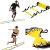 1 Stop Soccer Agility Ladder Training Equipment Set Improve Speed