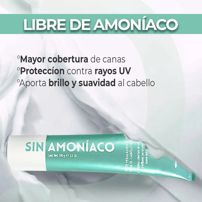 Tinte Para Cabello Dibal Sin Amoniaco 100gr Tonos A Elegir