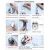 Single Retractable Washing Line 304 Stainless Steel for Shower Bathroom