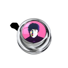 Liix Colour Bell John Chrome Bell with Singer Band Design for Children and Adults