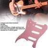 Guitar Pickguard Matte Scratch Resistant Metal Protection Plate for ST