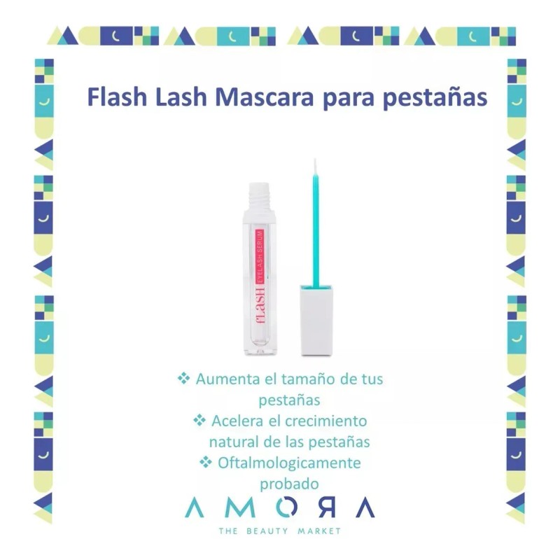 Flash Suero Amplificador Para Pestañas Tratamiento Facial Todo Tipo De