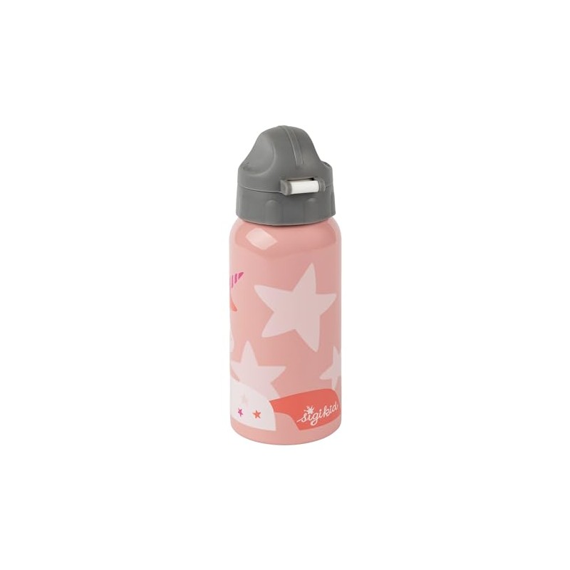 SIGIKID 25381 Stainless Steel Drinking Bottle Unicorn 400 ml Recommended