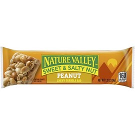 Nature Valley Sweet & Salty Nut Granola bars, Peanut 1.2 Ounce (1 bar)