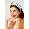 ZITULRY Knotted Headbands for Women Turquoise Top Knot Wide Headband