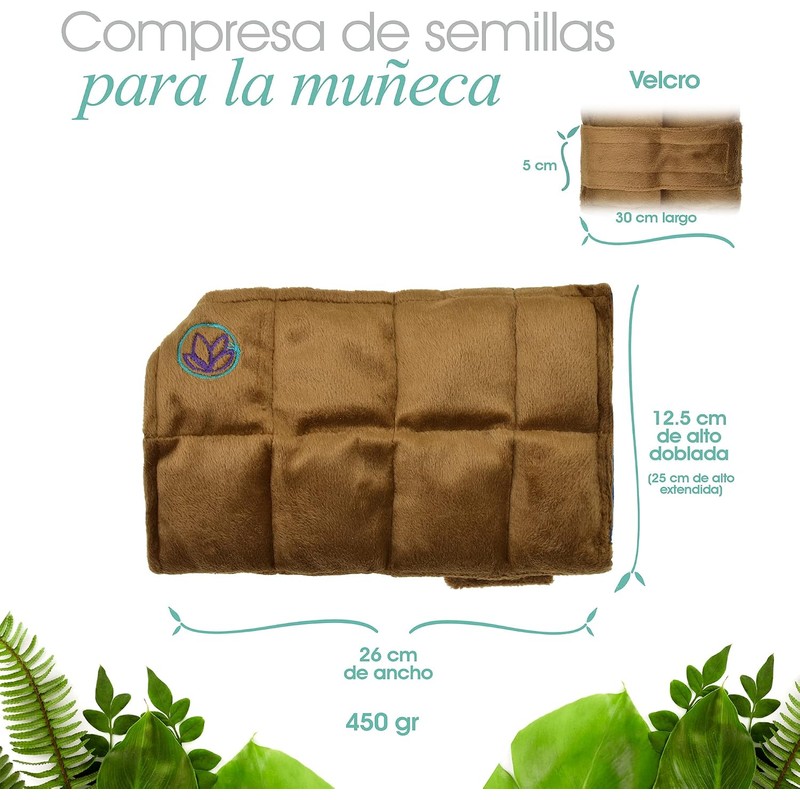 Pack Muñequera : Compresa De Semillas Para La Muñeca y