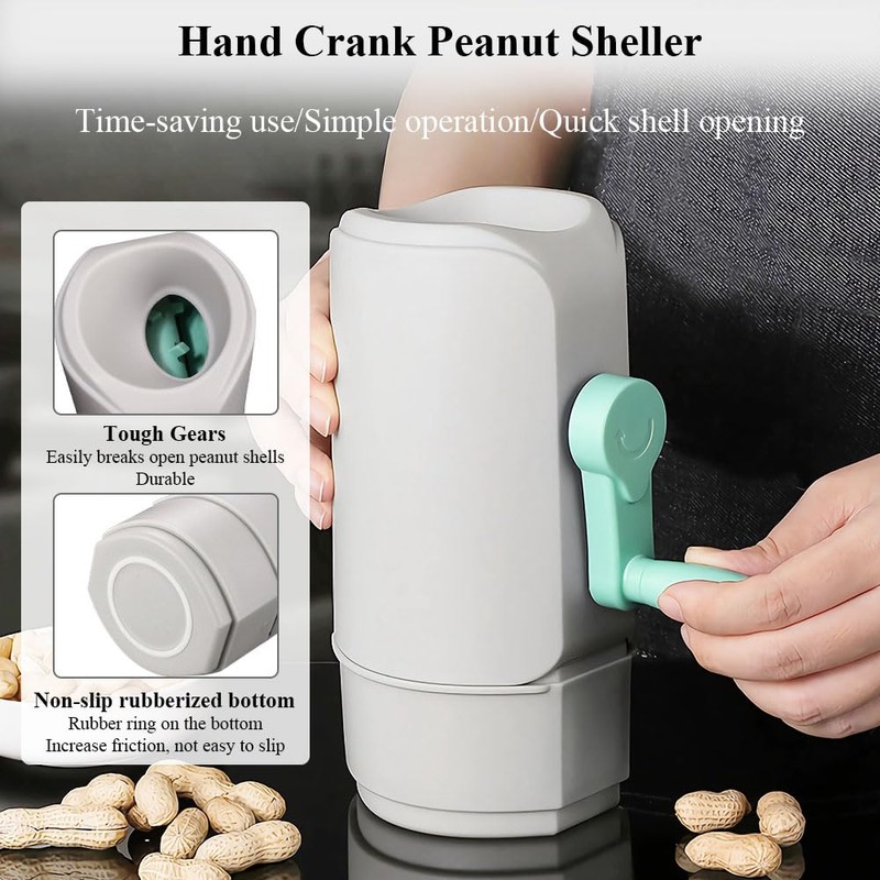 Mesen Automatic Peanut Sheller, Efficient Peanut Peeling Machine Peanut Opener,