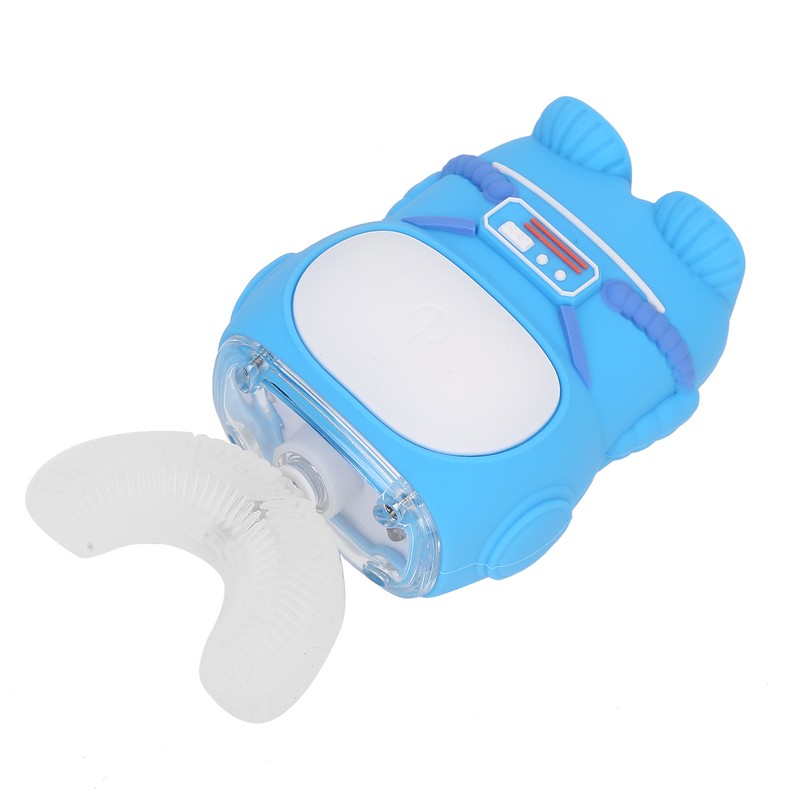 U Shaped Baby Electric Toothbrush Automatic Rechargable Silicone Toothbrush for
