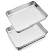 P&P CHEF 10.4 Inch Lasagna Pan, Stainless Steel Sheet Baking