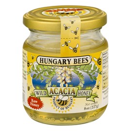 HUNGARY BEES Wild Acacia Honey, 8.8 OZ