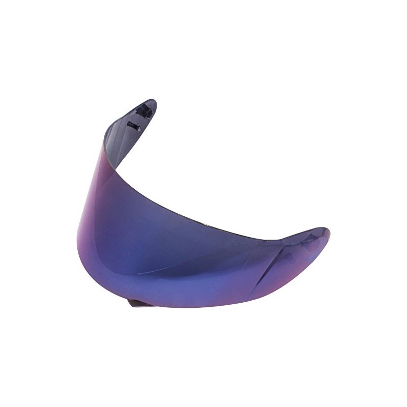 Black Optimus Visor Iridium Blue