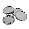 68/63 mm Wheel Centre Cap Hub Cap Universal Chrome Grey