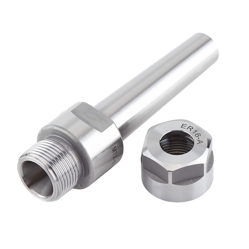 MT2‑ER16(M10) Taper Collet Chuck Holder Face Milling Arbor Adapter CNC