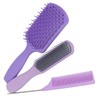 Hair Comb Set Heat Resistant Anti Static Good Hand Feel