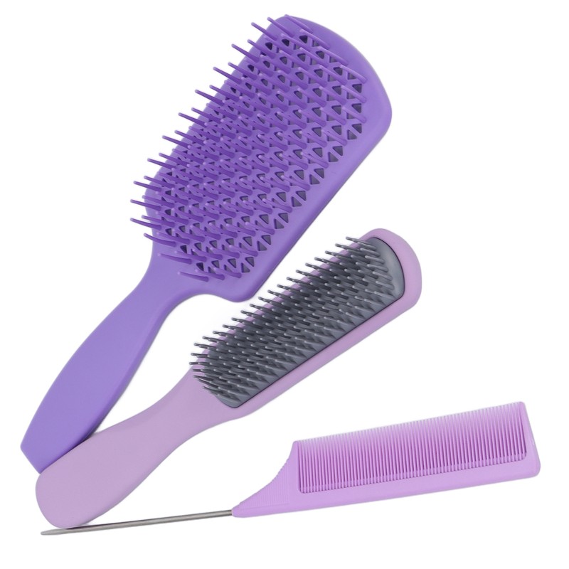 Hair Comb Set Heat Resistant Anti Static Good Hand Feel